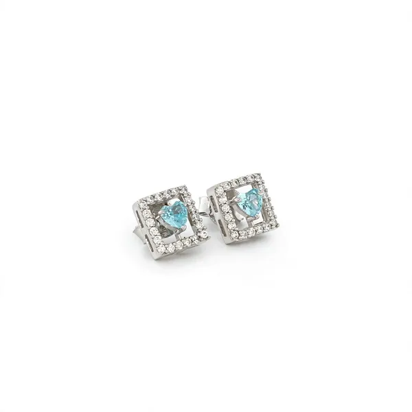 Silver_Tone_Blue_Heart_Stone_Stud_Earrings_For_Women