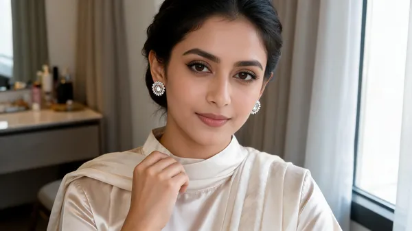 Silver_Tone_Round_Embellished_Stud_Earrings_For_Women
