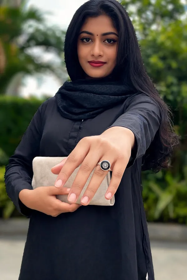 Silver_Tone_Black_Oval_Stone_Statement_Ring_For_Women