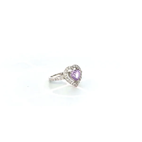 Silver_Tone_Purple_Heart_Stone_Ring_For_Women