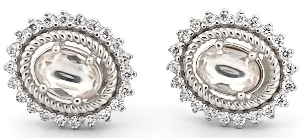 Silver_Tone_Round_Embellished_Stud_Earrings_For_Women