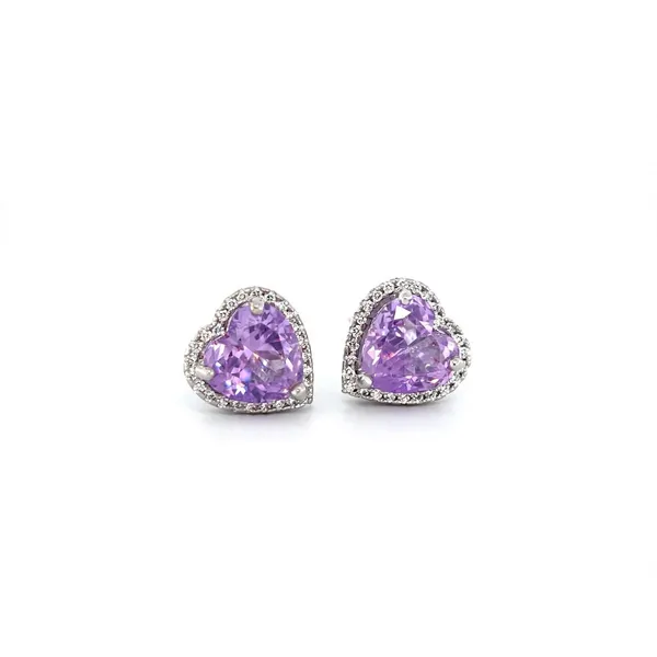 Purple_Heart_Stone_Stud_Earrings_For_Women