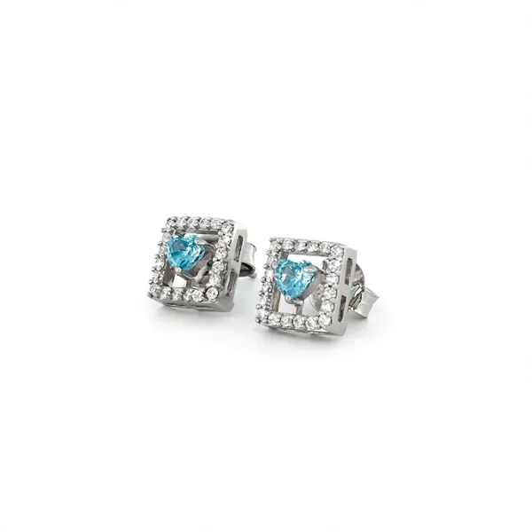 Silver_Tone_Blue_Heart_Stone_Stud_Earrings_For_Women