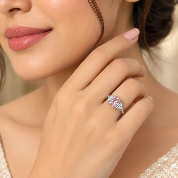 Pink_Silver_Tone_Rectangular_Stone_Statement_Ring_For_Women