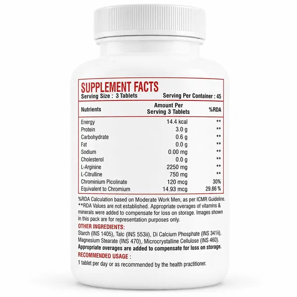 Nitric_Oxide_Booster_Tablets_With_L_Arginine_2250mg_L_Citrulline_750mg_Chromium_Picolinate_Pre_Workout_Nutraceutical_Supplement_High_Absorption_Formula_Pack_Of_2_90_Tablets