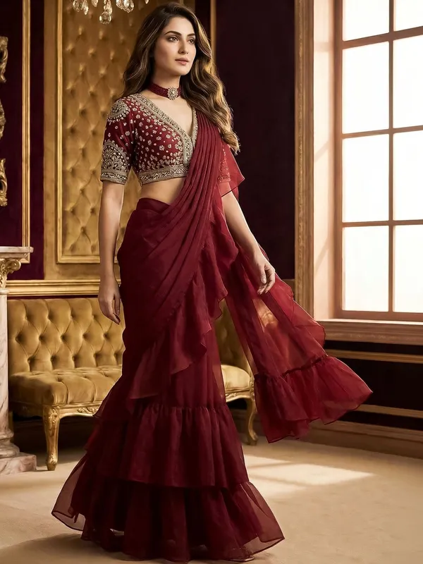 Embellished_Embroidered_Saree_(5.5_Metre_Saree_With_Stitched_Blouse)