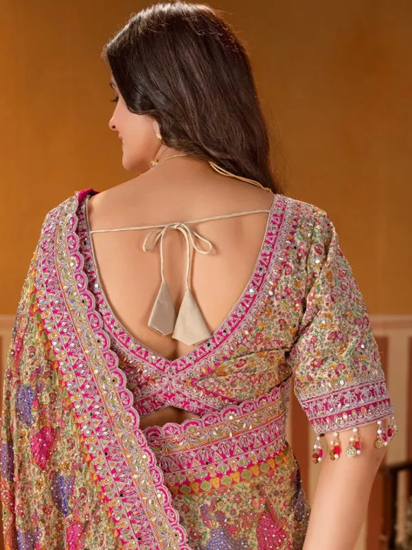 Floral_Embroidered_Heavy_Work_Saree_(5.5_Metre_Saree_With_Stitched_Blouse)