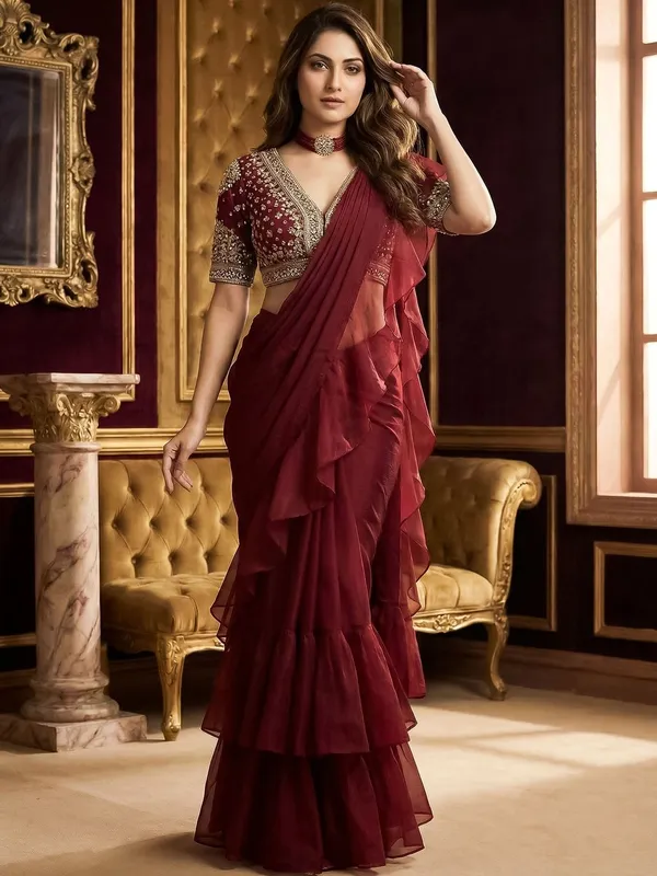 Embellished_Embroidered_Saree_(5.5_Metre_Saree_With_Stitched_Blouse)