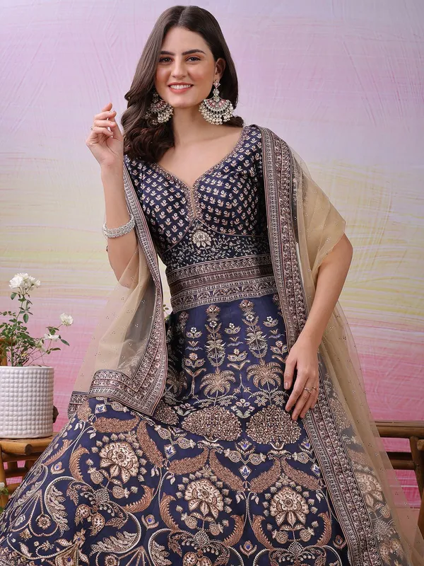 Floral_Embroidered_Maxi_Ethnic_Dress_With_Dupatta