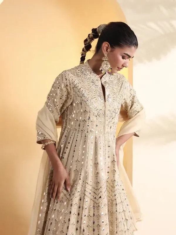 Women_Embroidered_Regular_Mirror_Work_Pure_Cotton_Kurta_with_Skirt_&_With_Dupatta