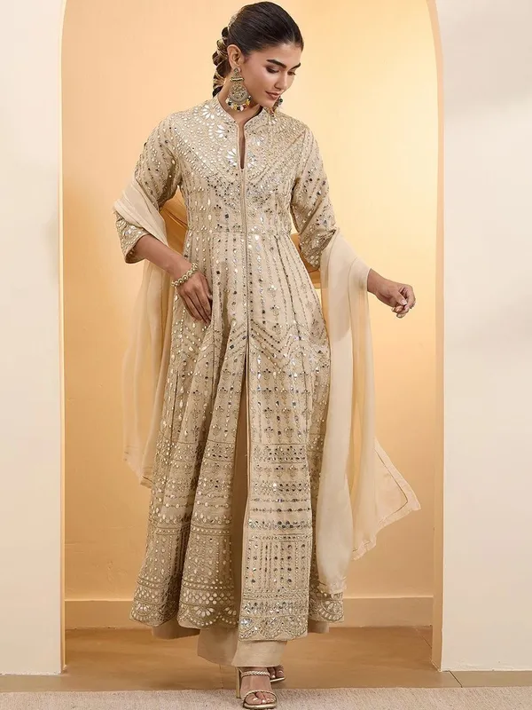 Women_Embroidered_Regular_Mirror_Work_Pure_Cotton_Kurta_with_Skirt_&_With_Dupatta