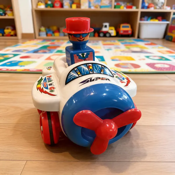 Multicolor_Plastic_Push_&_Go_Plane