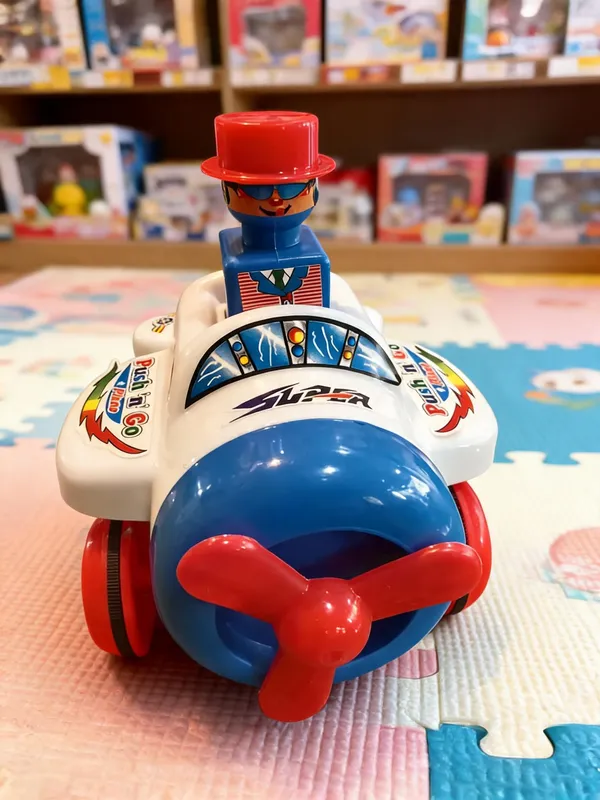 Multicolor_Plastic_Push_&_Go_Plane