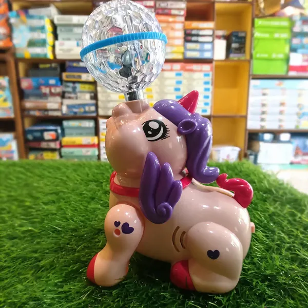 White_Plastic_Flying_Horse_Lights