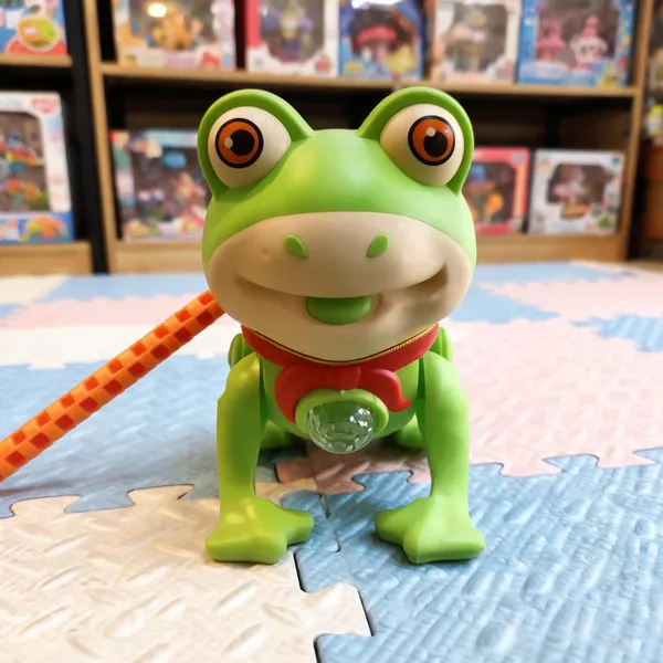 Green_Premium_Plastic_Happy_Little_Frog