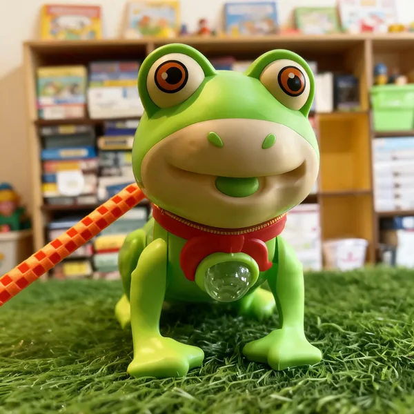 Green_Premium_Plastic_Happy_Little_Frog
