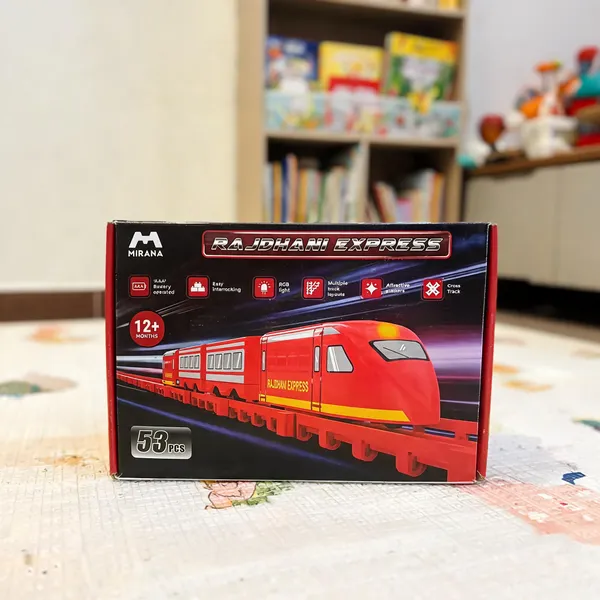 Red_Plastic_Rajdhani_Express_Battery-Operated_Toy_Train_Set