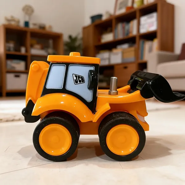 Yellow_Plastic_Jcb_Pull_Back_Toy