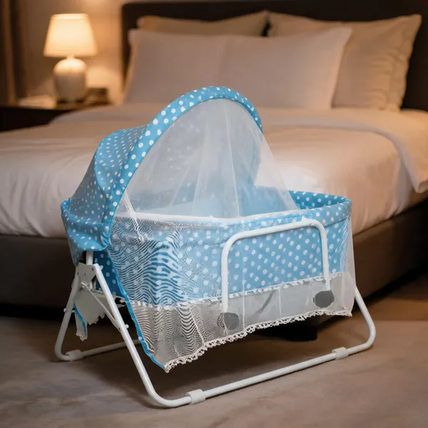 Blue_And_Red_Aluminum_+_Cotton_Fabric_Fabric_Foldable_Baby_Cradle_For_Infants