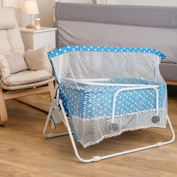 Blue_And_Red_Aluminum_+_Cotton_Fabric_Fabric_Foldable_Baby_Cradle_For_Infants