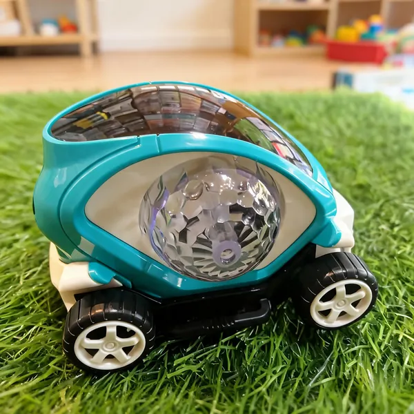 Blue_Plastic_Turquoise_Faceted_Dome_Toy_Car
