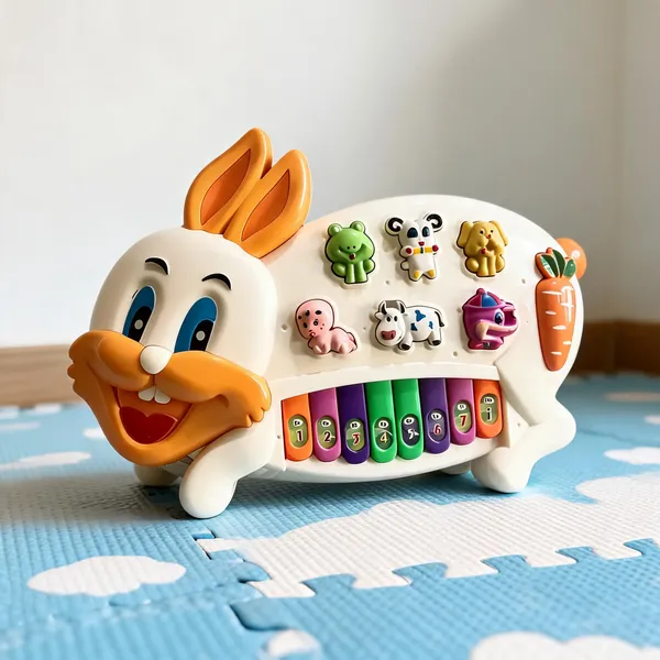White_Plastic_Rabbit_Piano