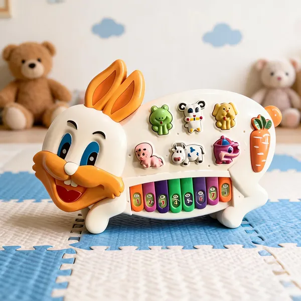 White_Plastic_Rabbit_Piano