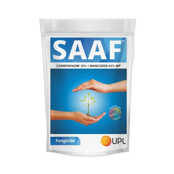 UPL_Saaf_–_Carbendazim_12%_+_Mancozeb_63%_WP_Fungicide