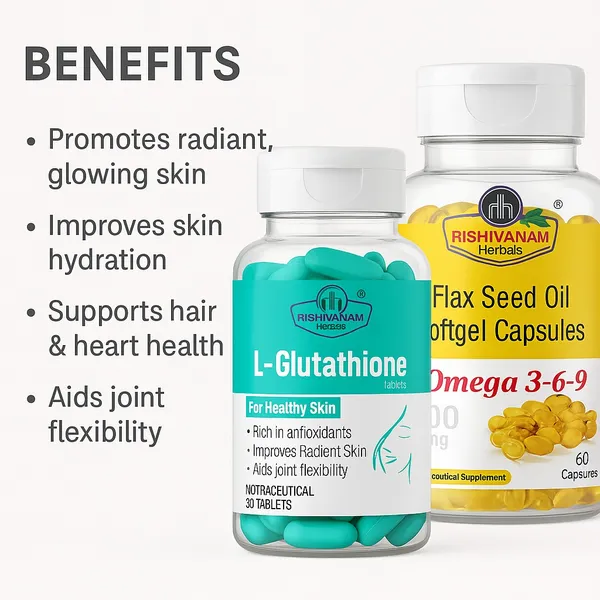Rishivanam_L-Glutathione_And_Flax_Seed_Oil_Omega_3-6-9_Combo