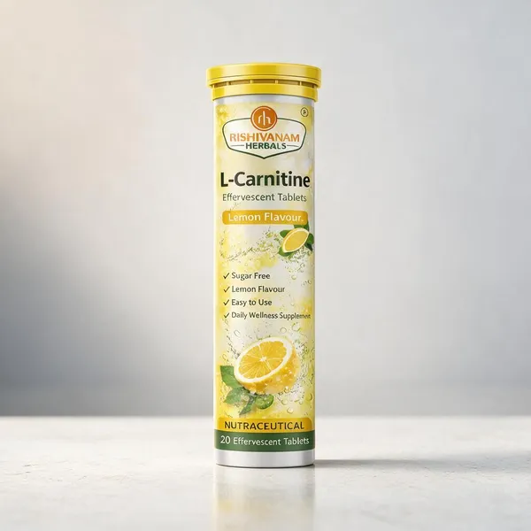 Rishivanam_Herbals_L-Carnitine_Lemon_Effervescent_Tablets