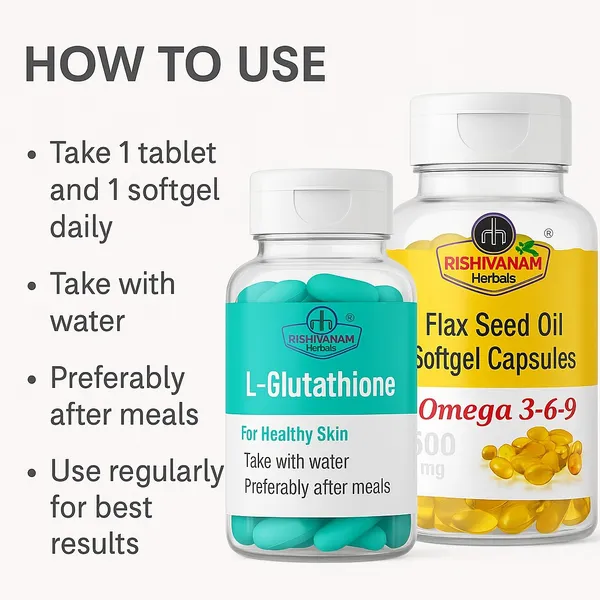 Rishivanam_L-Glutathione_And_Flax_Seed_Oil_Omega_3-6-9_Combo