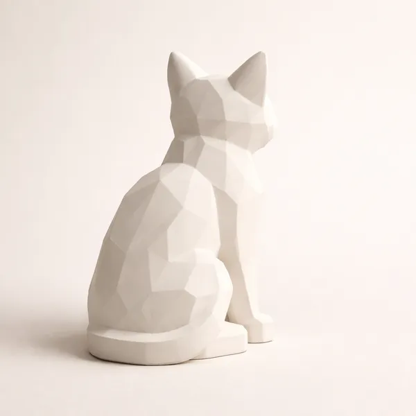 Minimalist_Geometric_Cat_Decor_Modern_Desk_Accent_Home_Styling_Piece_Eco_Friendly_Composite_Sculpture_White