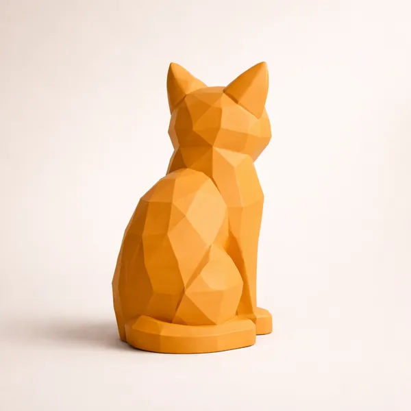 Minimalist_Geometric_Cat_Decor_Modern_Desk_Accent_Home_Styling_Piece_Eco_Friendly_Composite_Sculpture_Orange