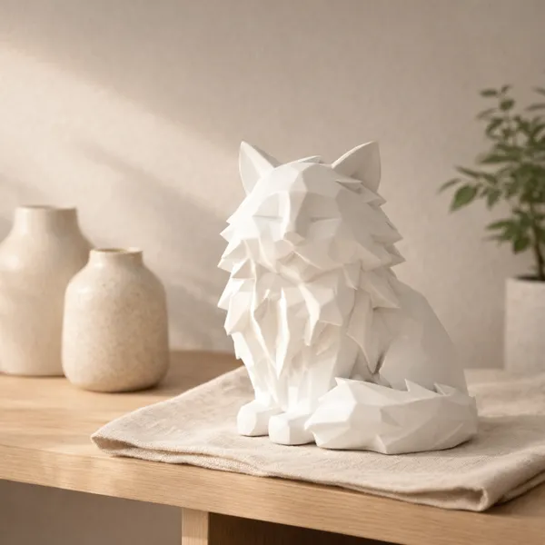 Modern_Geometric_Sitting_Cat_Figurine_Sophisticated_Feline_Home_Decor_White