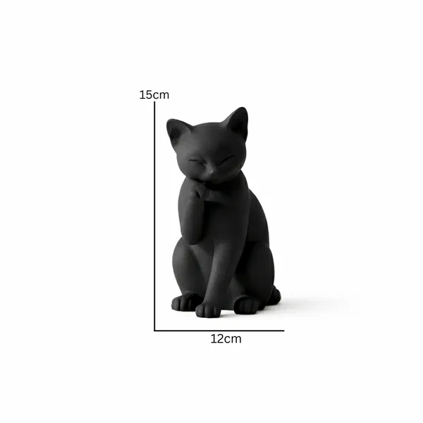 Minimalist_Cat_Figurine_Decorative_Desk_Shelf_Accent_Black