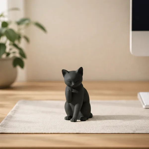 Minimalist_Cat_Figurine_Decorative_Desk_Shelf_Accent_Black