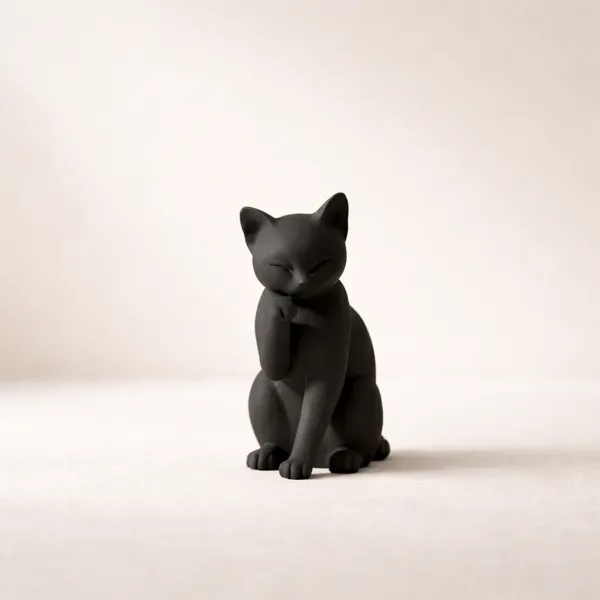 Minimalist_Cat_Figurine_Decorative_Desk_Shelf_Accent_Black