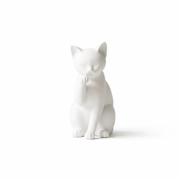 Minimalist_Cat_Figurine_Decorative_Desk_Shelf_Accent_White