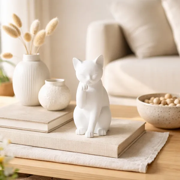 Minimalist_Cat_Figurine_Decorative_Desk_Shelf_Accent_White