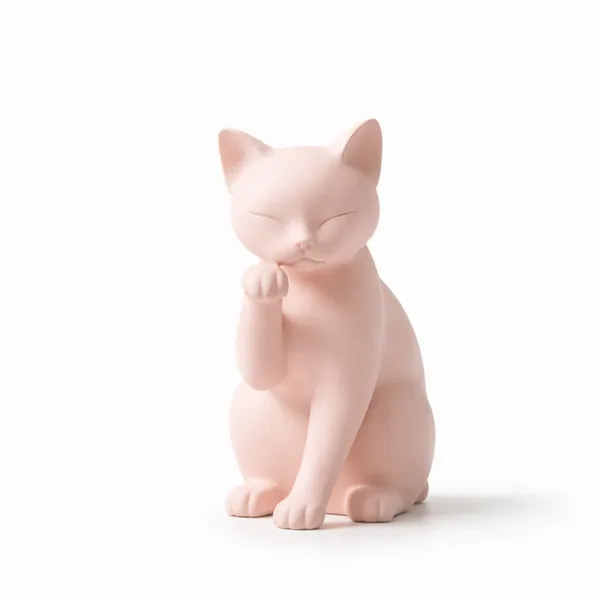 Minimalist_Cat_Figurine_Decorative_Desk_Shelf_Accent_Pink