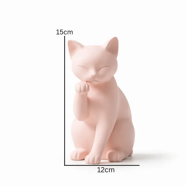 Minimalist_Cat_Figurine_Decorative_Desk_Shelf_Accent_Pink