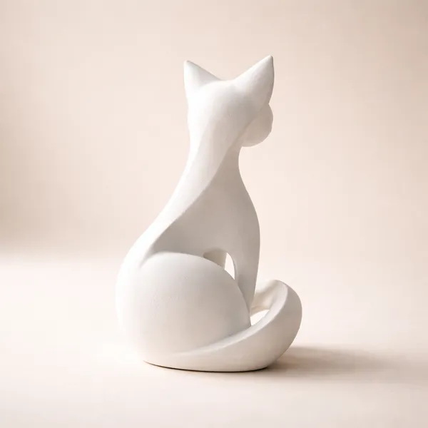 Modern_Cat_Figurine_Minimalist_Cat_Statue_Home_Decor_White