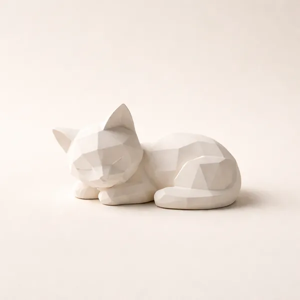 Geometric_Sleeping_Cat_Figurine_Minimalist_Modern_Animal_Sculpture_For_Home_Desk_D_Cor_White