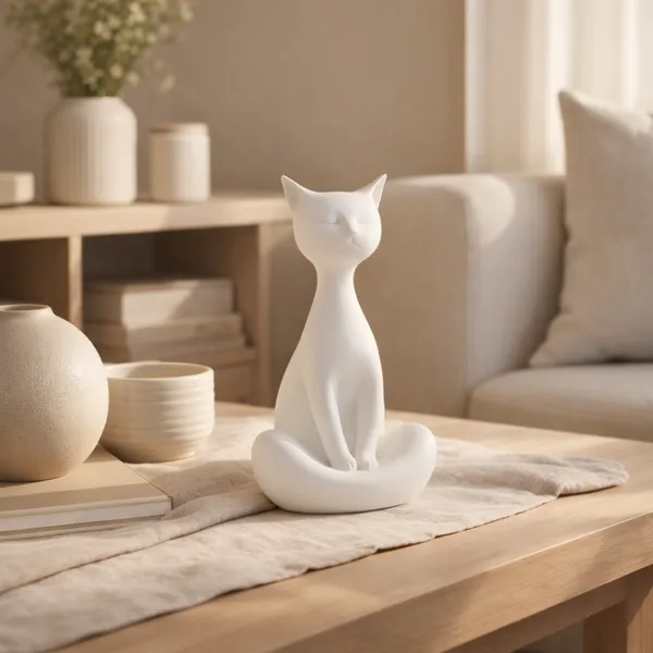 Zen_Meditating_Cat_Minimalist_Yoga_Feline_Decor_White