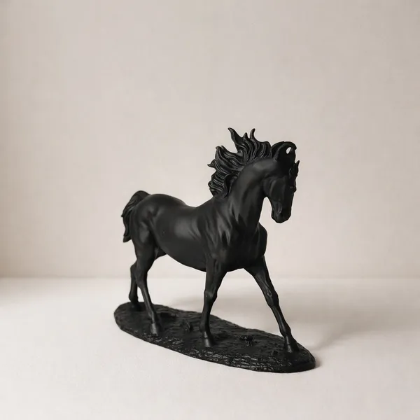 Modern_Horse_Sculpture_Elegant_Tabletop_Decor_Accent_Black