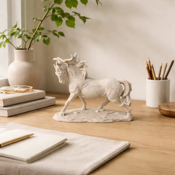 Modern_Horse_Sculpture_Elegant_Tabletop_Decor_Accent_Ivory