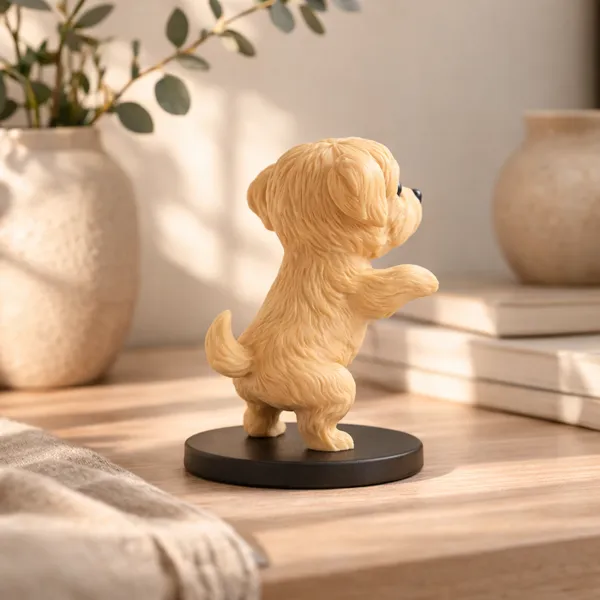 Cute_Puppy_Decorative_Figurine_Modern_Tabletop_Home_D_Cor_Beige