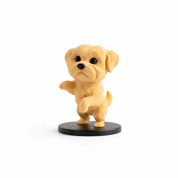 Cute_Puppy_Decorative_Figurine_Modern_Tabletop_Home_D_Cor_Beige