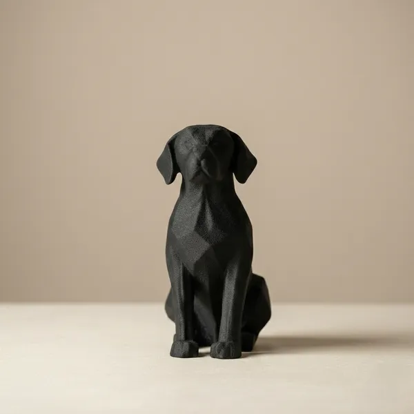 Modern_Geometric_Dog_Figurine_Minimalist_Home_Decor_Accent_Black