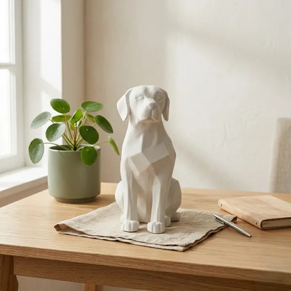 Modern_Geometric_Dog_Figurine_Minimalist_Home_Decor_Accent_White
